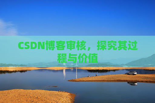 CSDN博客审核，探究其过程与价值